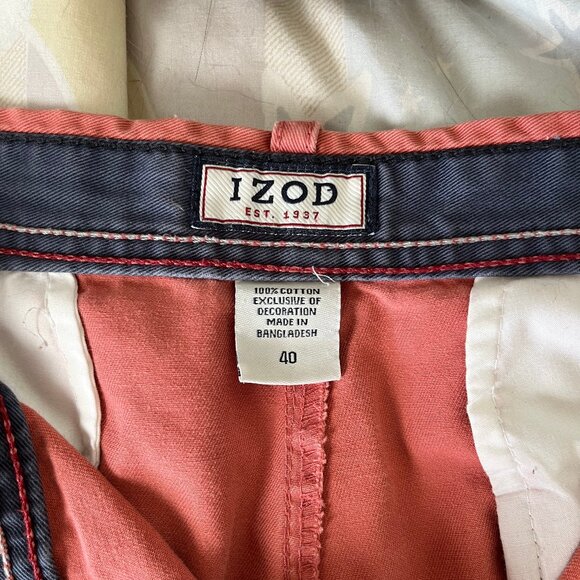 IZOD Coral Summer Shorts - Picture 4 of 4